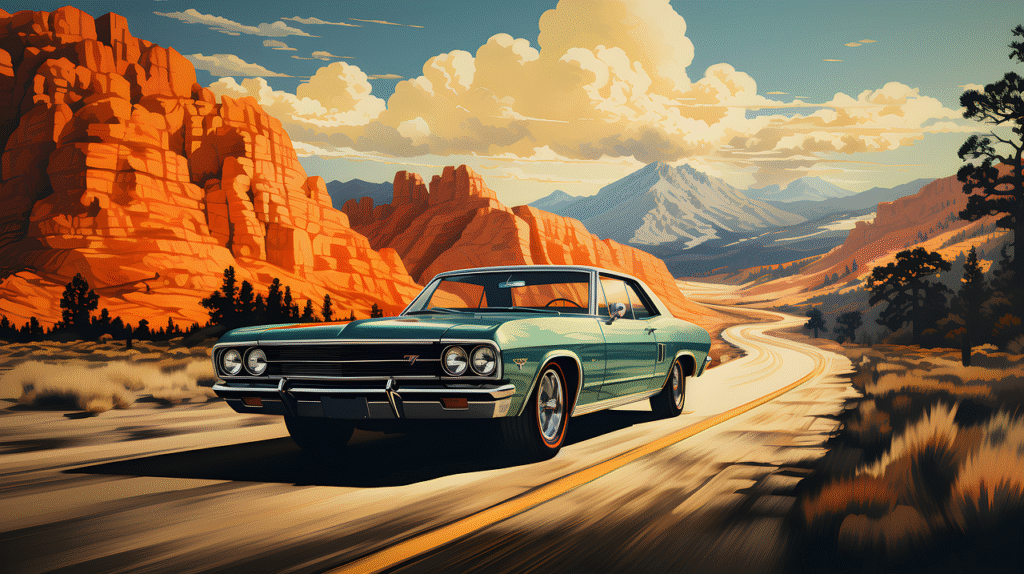 AWD Muscle Car